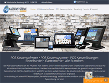 Tablet Screenshot of pos-kassensysteme.de